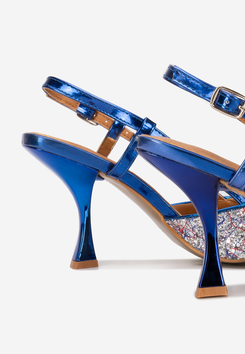 Elayne kék tűsarkú cipő 