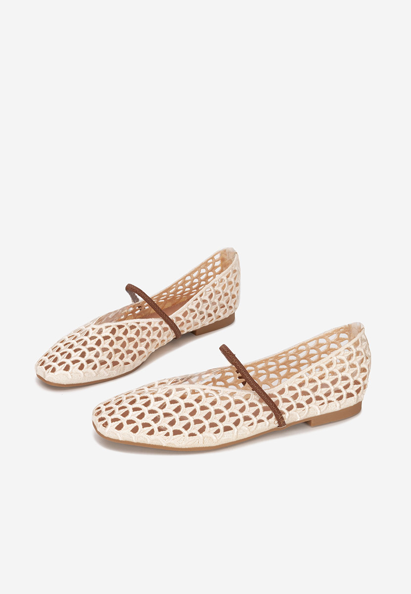 Audry bézs női balerina