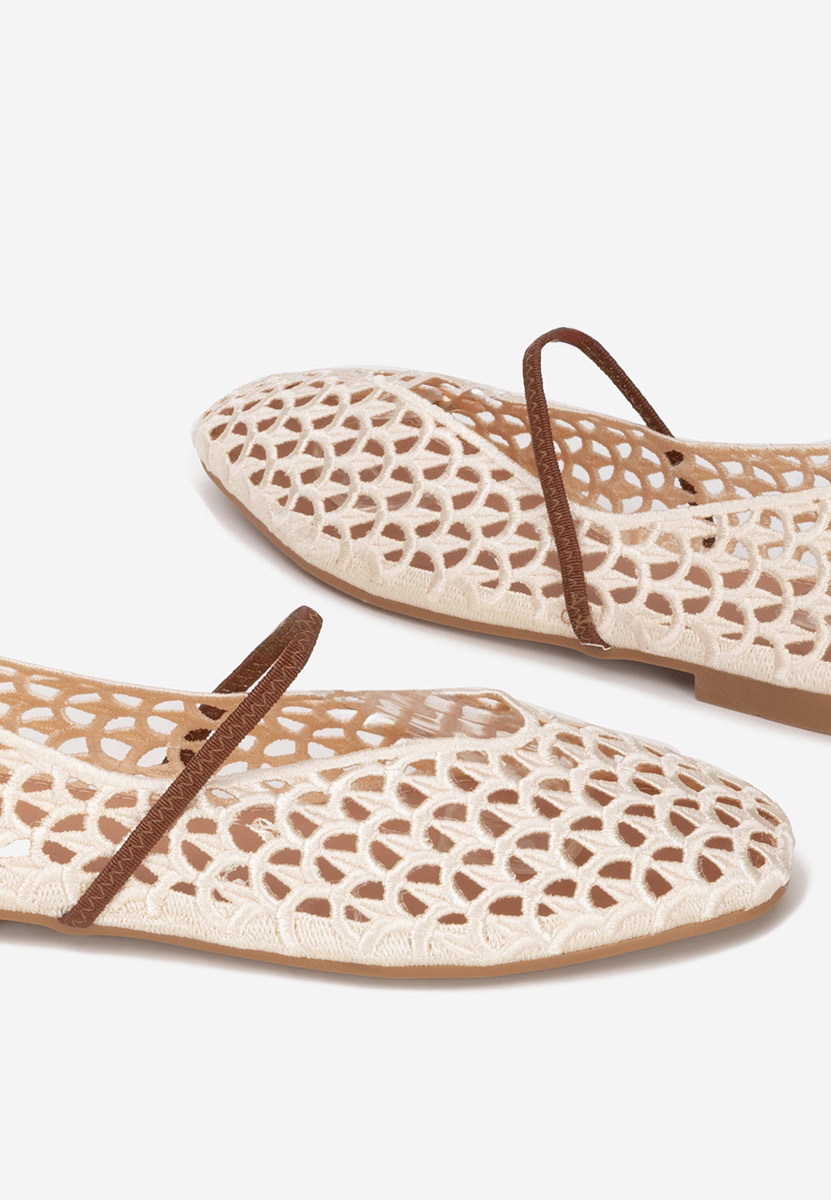 Audry bézs női balerina