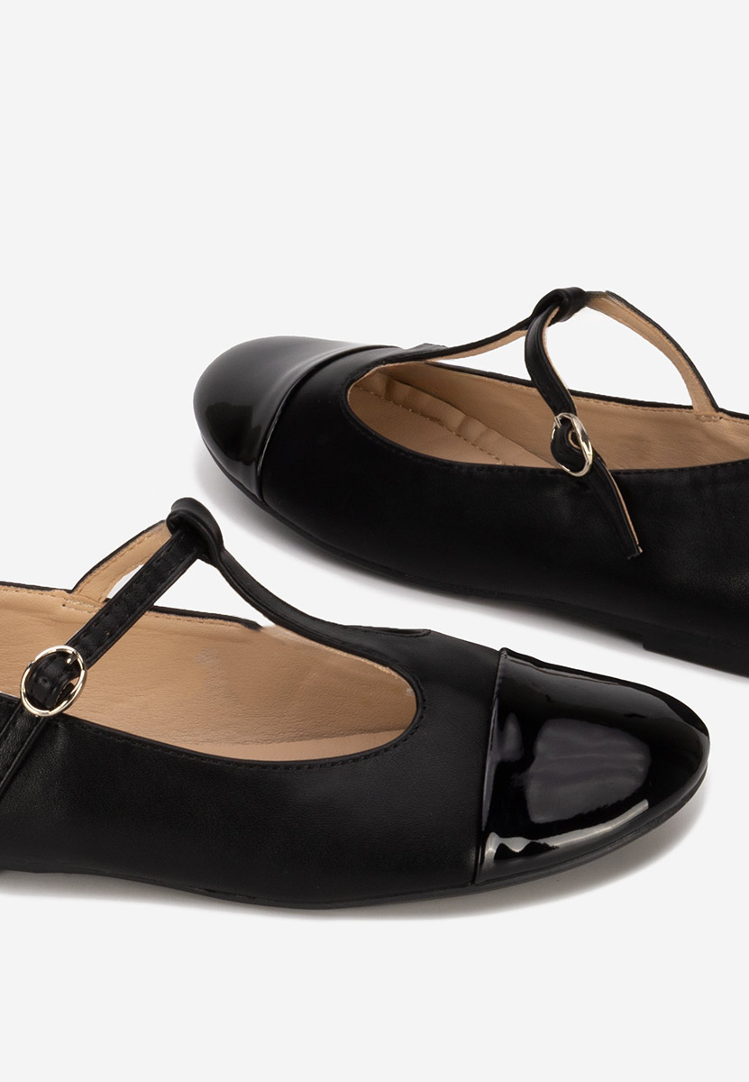 Nubina fekete női balerina