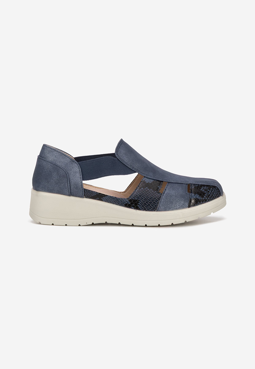 Grazyna tengerészkék női espadrilles