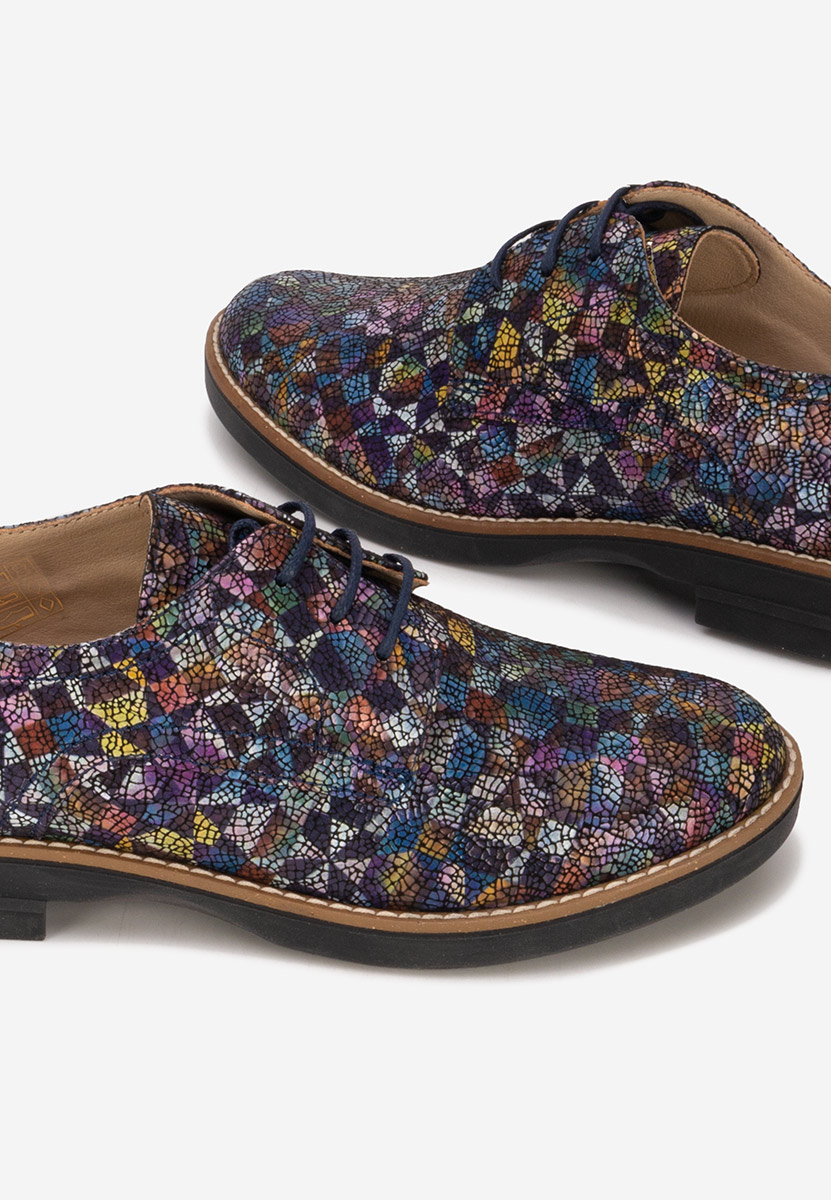 Otivera v18 sokszínü női bőr derby cipő