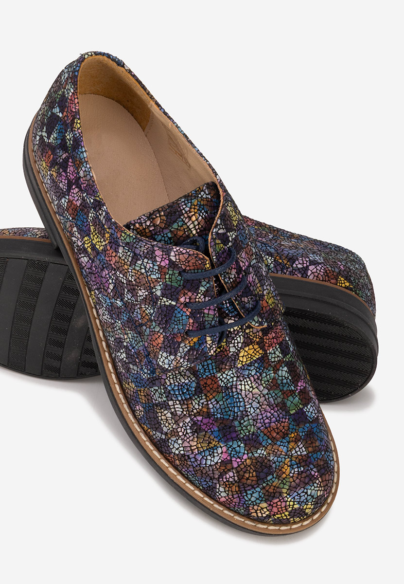 Otivera v18 sokszínü női bőr derby cipő