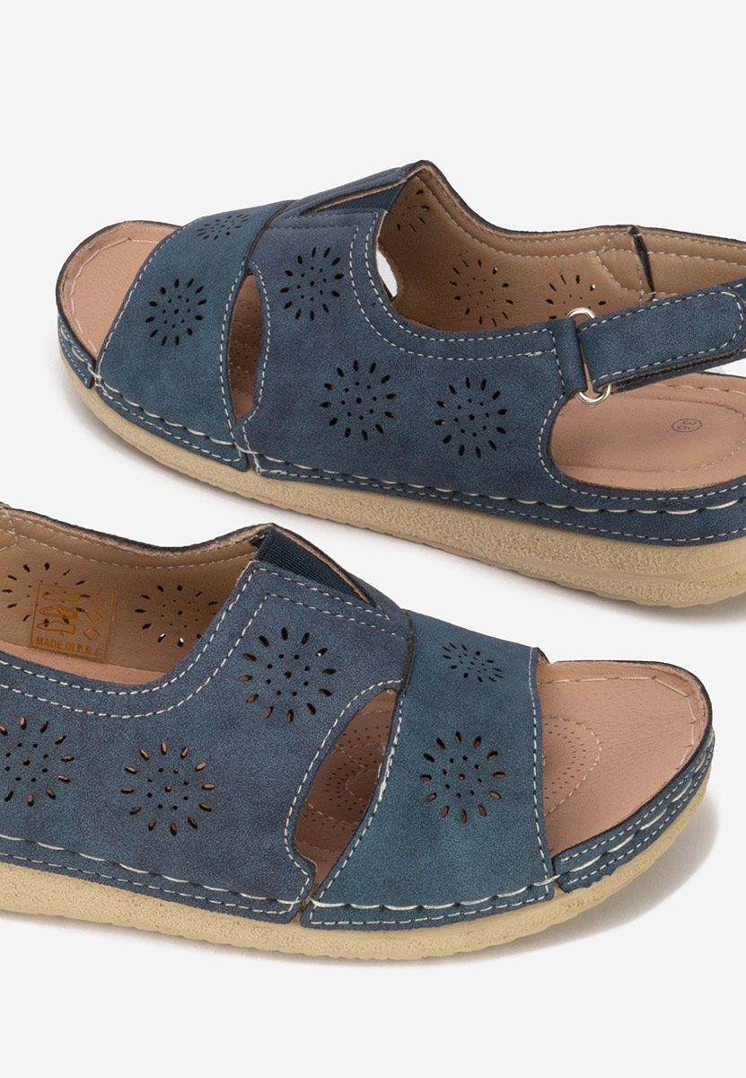 Lisandra tengerészkék női szandál