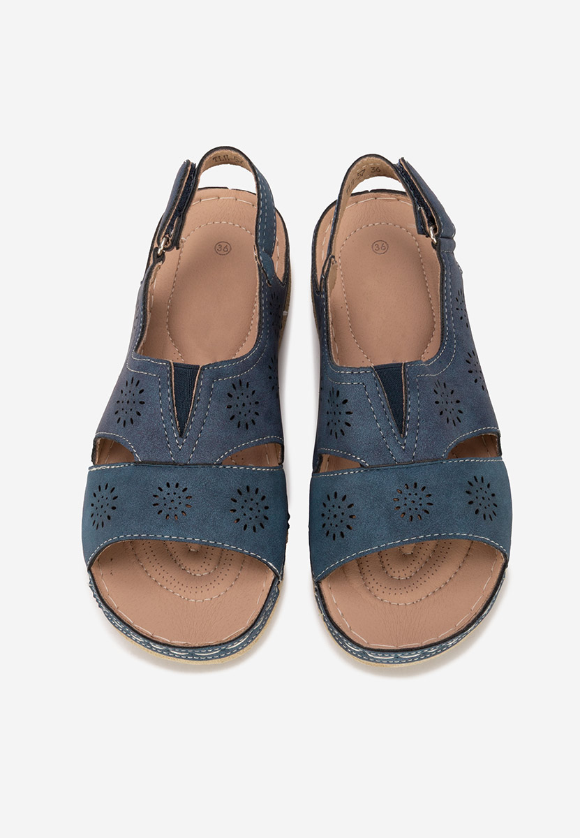 Lisandra tengerészkék női szandál