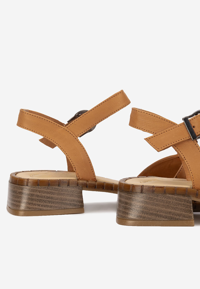 Yolanda barna bőr szandálok