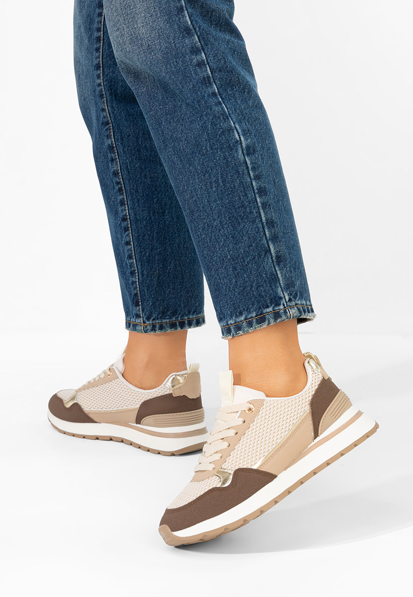 Helenia barna női tornacipő