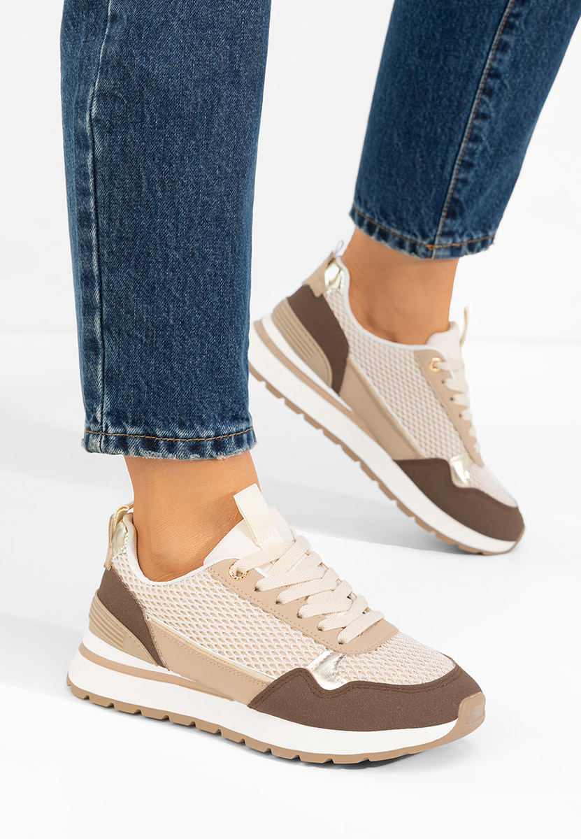 Helenia barna női tornacipő