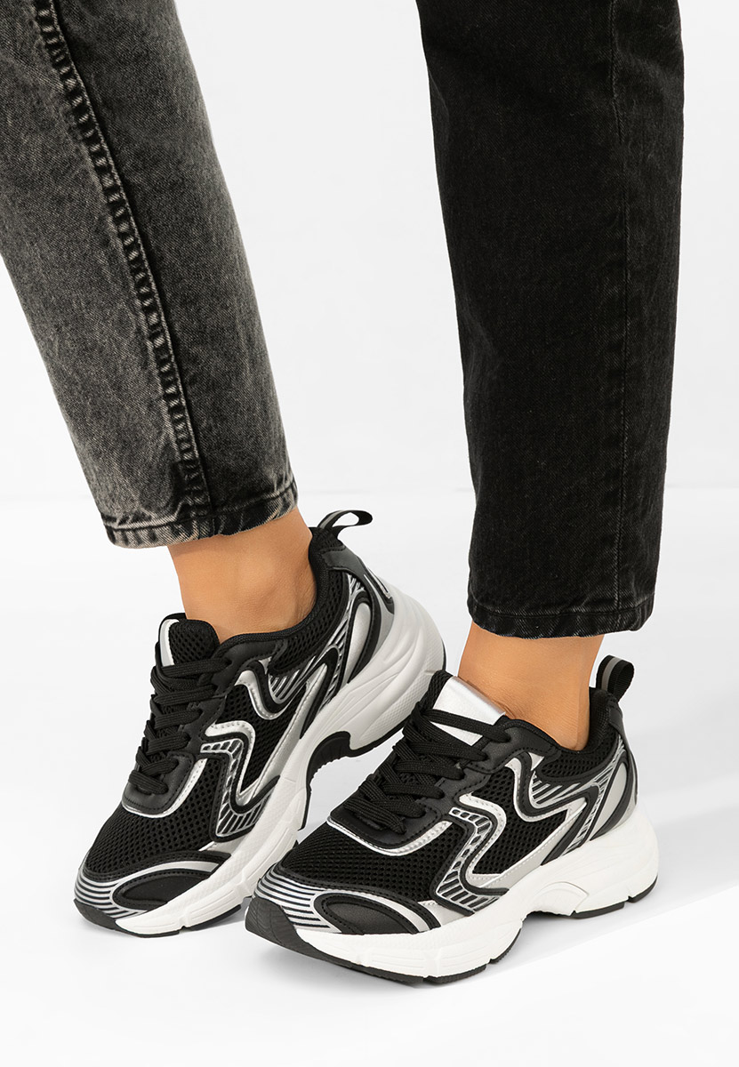 Natalis fekete női tornacipő