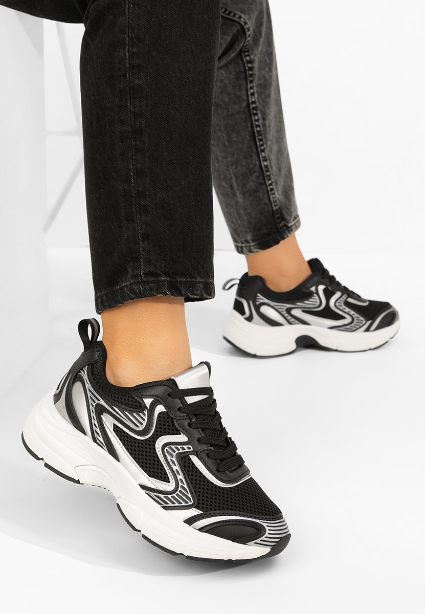 Natalis fekete női tornacipő