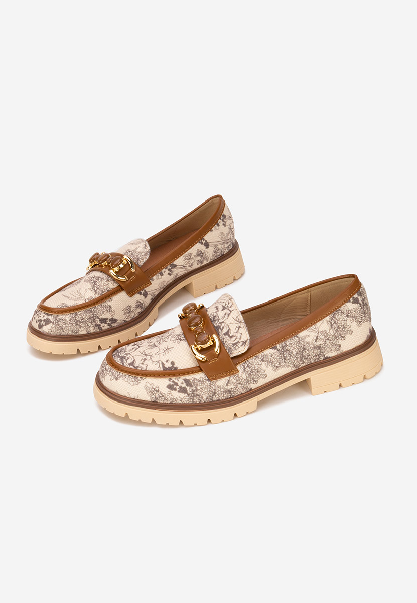 Amberlin camel női mokaszin