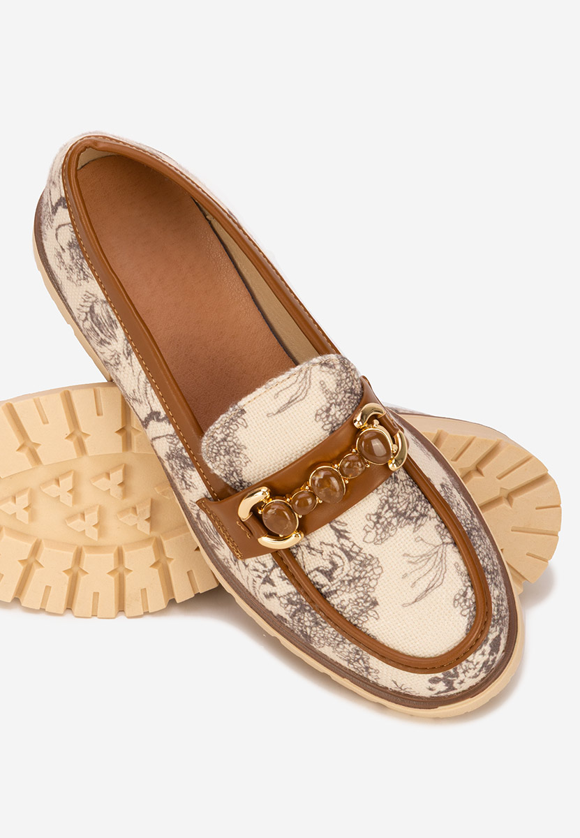 Amberlin camel női mokaszin