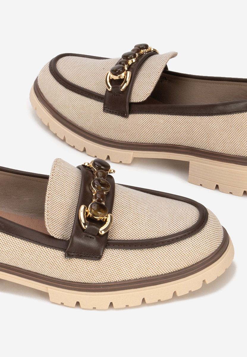 Amberlin börszínü női mokaszin