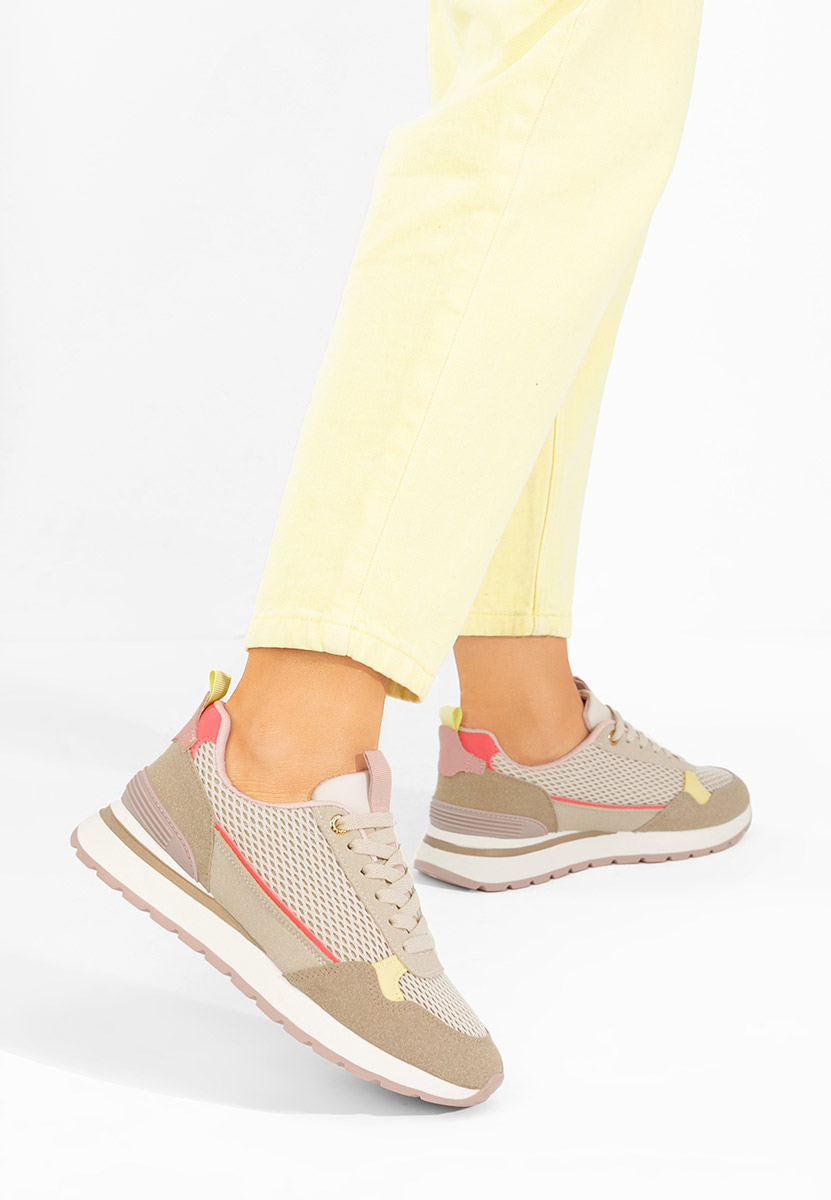 Helenia bézs női tornacipő