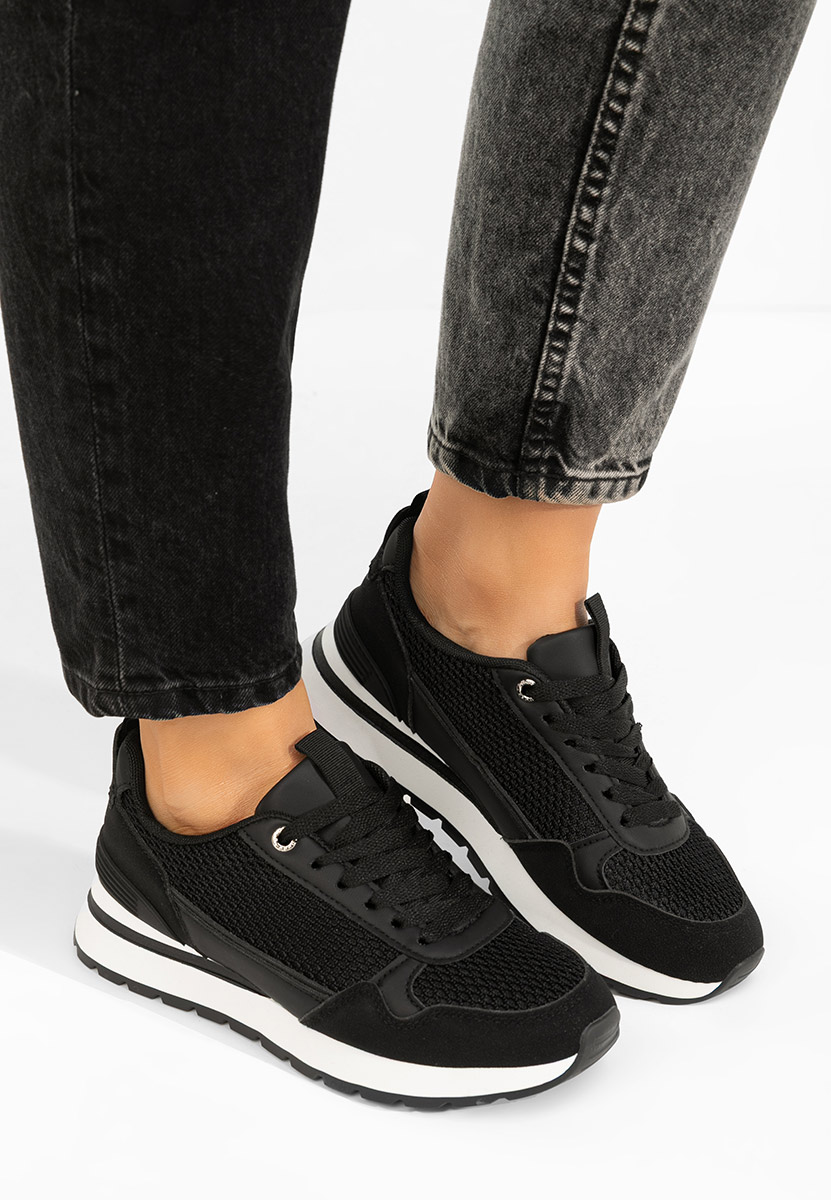 Helenia fekete női tornacipő