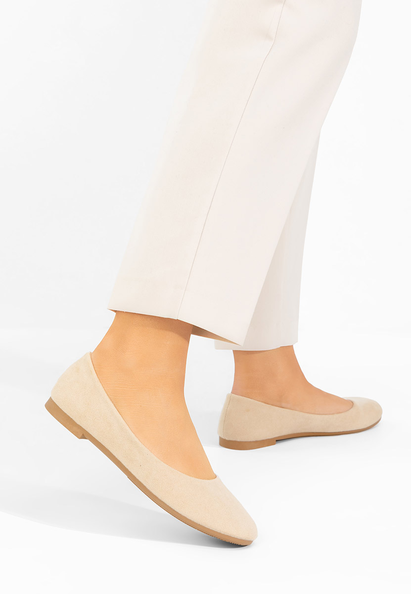 Agappia khaki női balerina