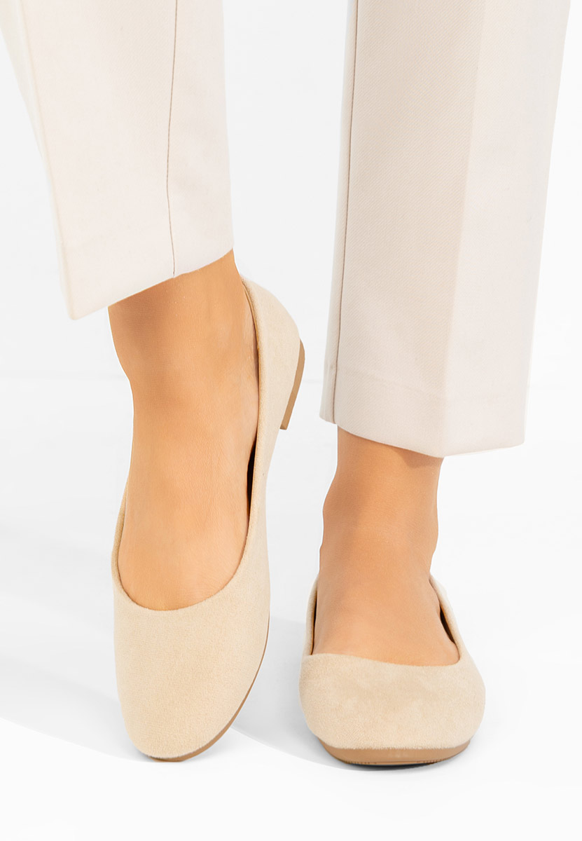 Agappia khaki női balerina