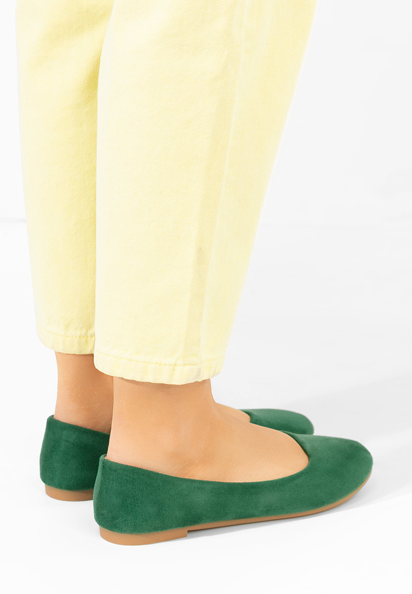 Agappia zöld női balerina