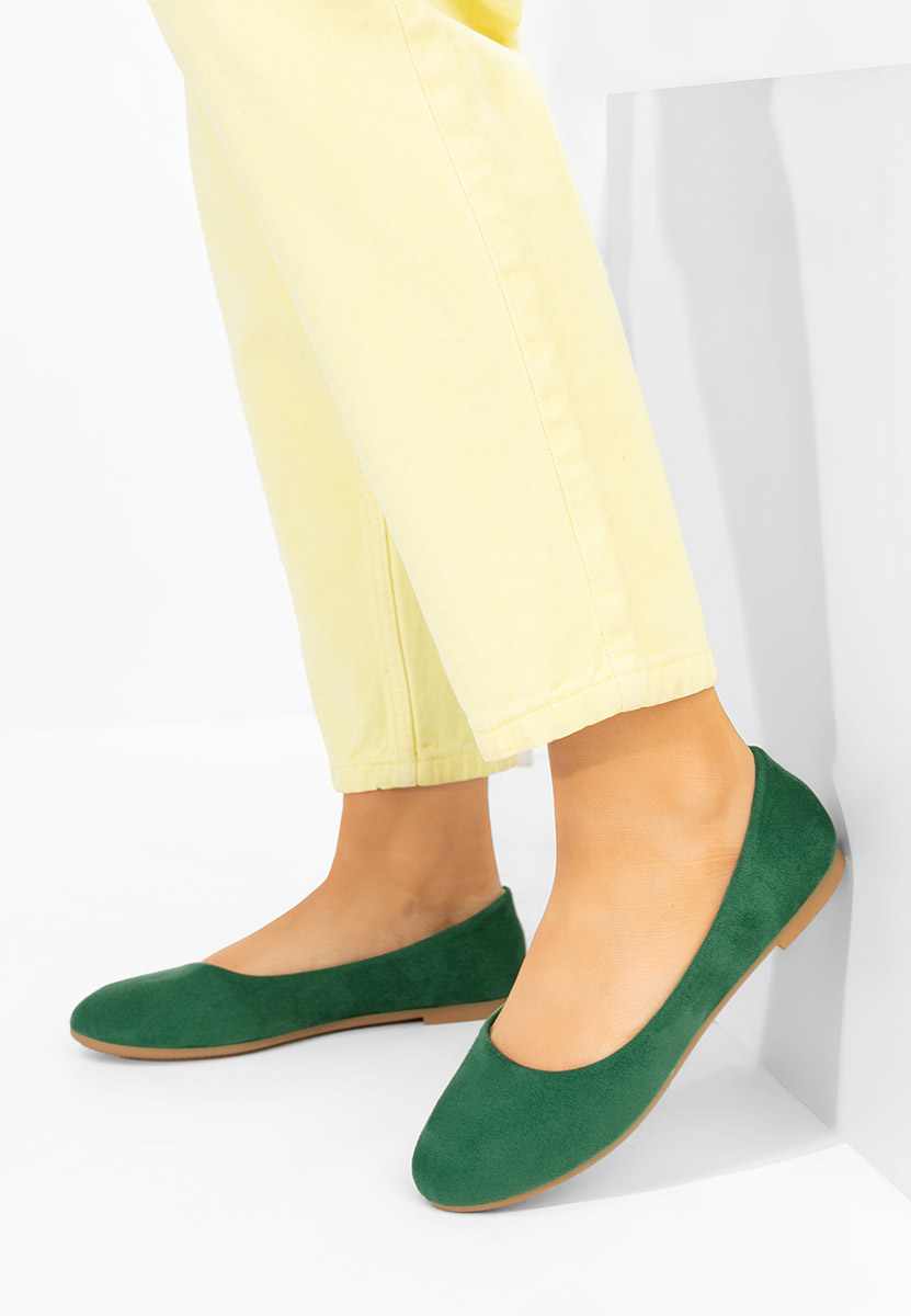 Agappia zöld női balerina