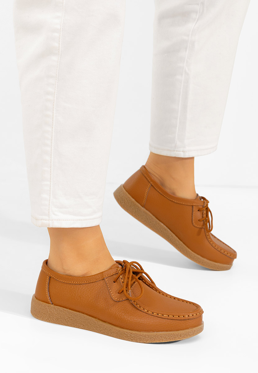 Afinia camel női mokaszin