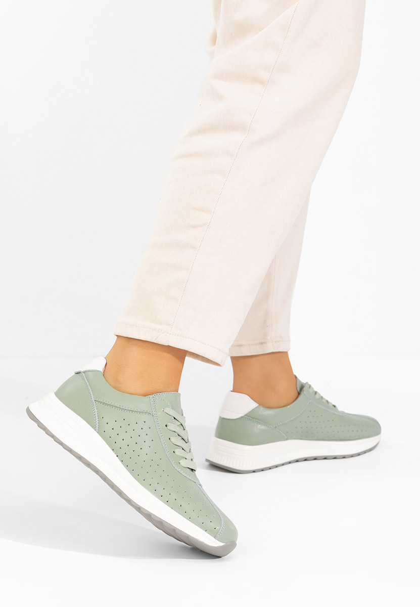 Aspasia zöld női tornacipő