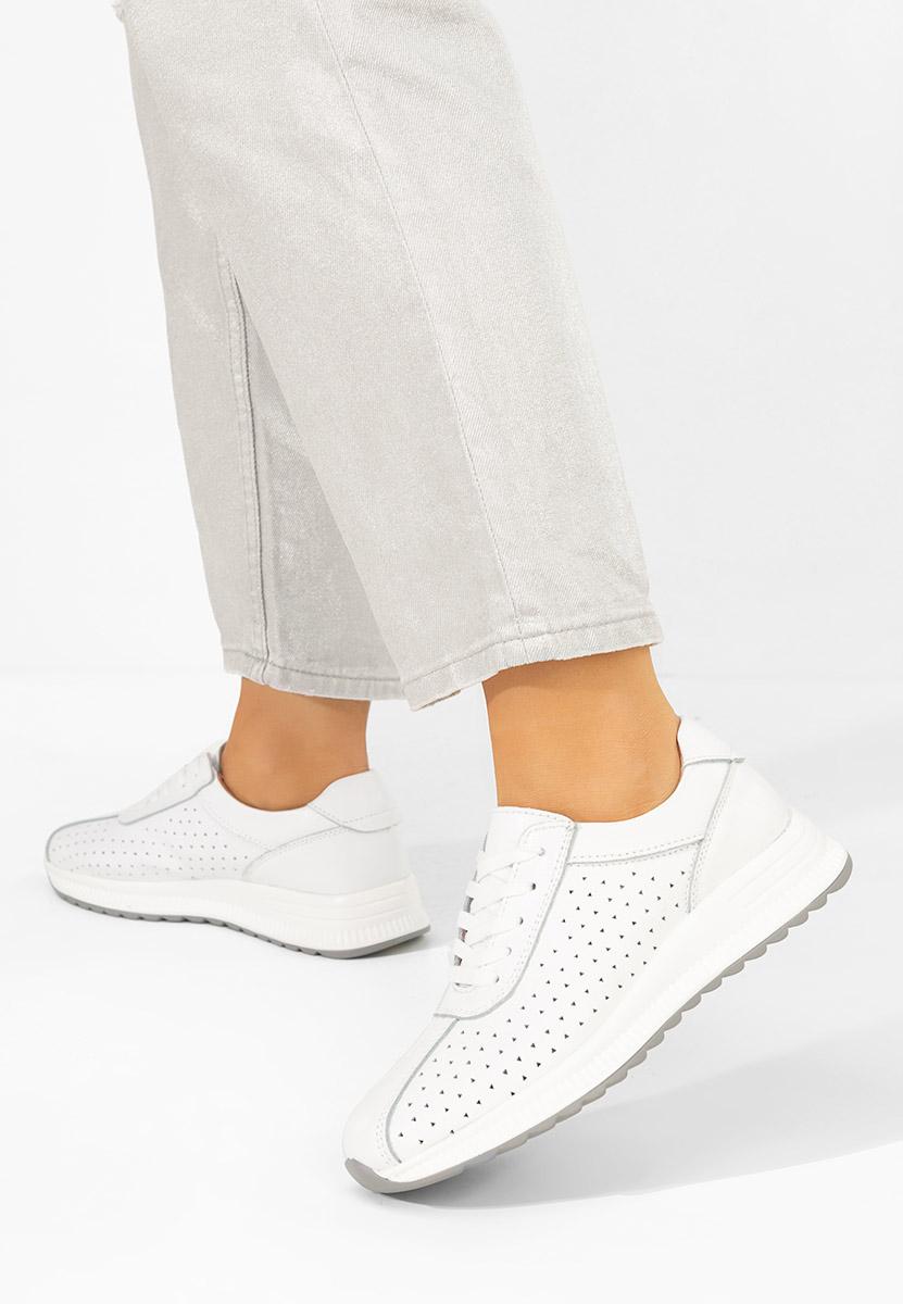 Aspasia fehér női tornacipő