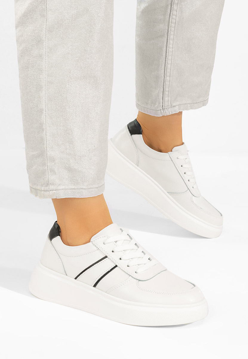 Herera v2 fehér telitalpú platform sneaker
