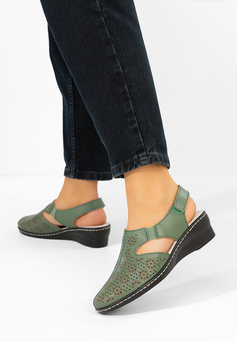 Ofelya zöld női szling