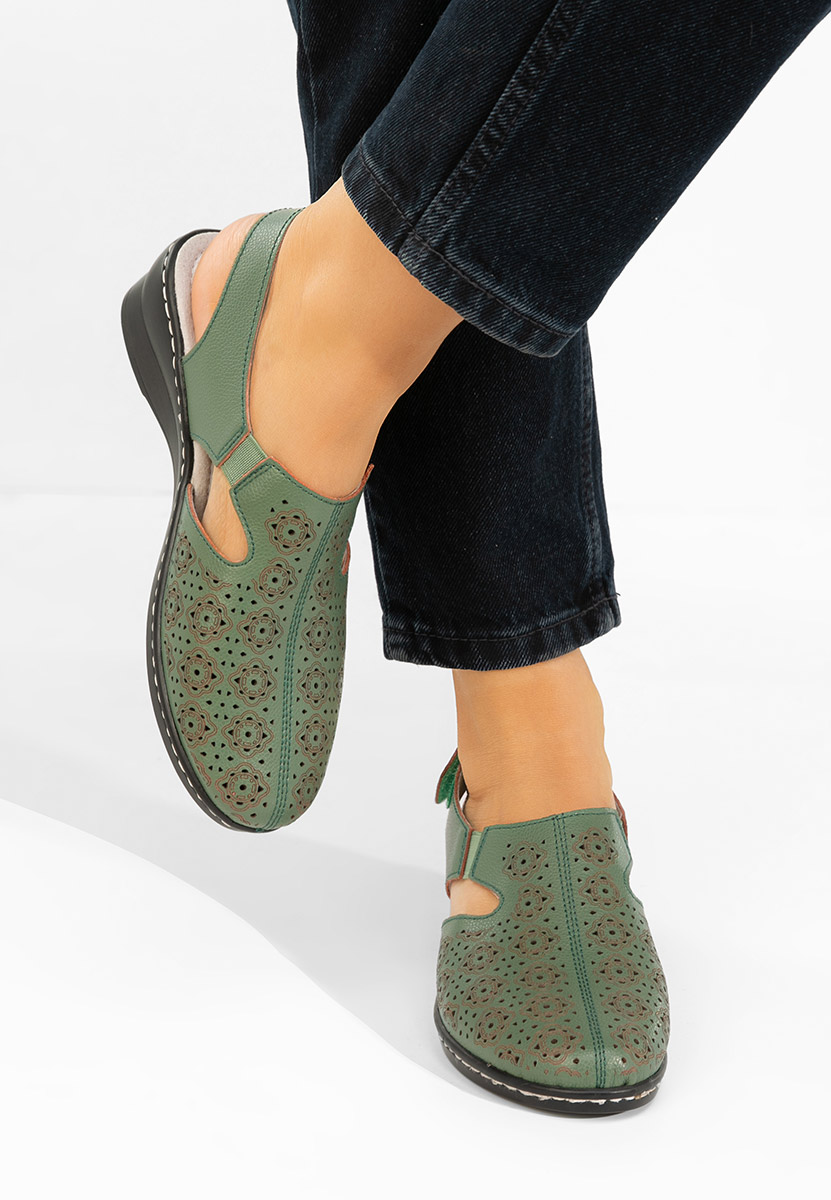 Ofelya zöld női szling