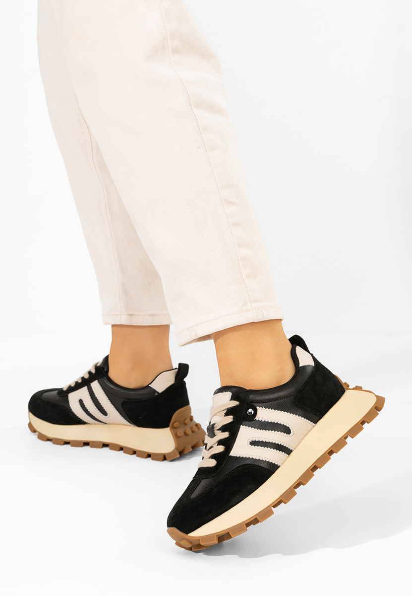 Jomelia fekete női tornacipő