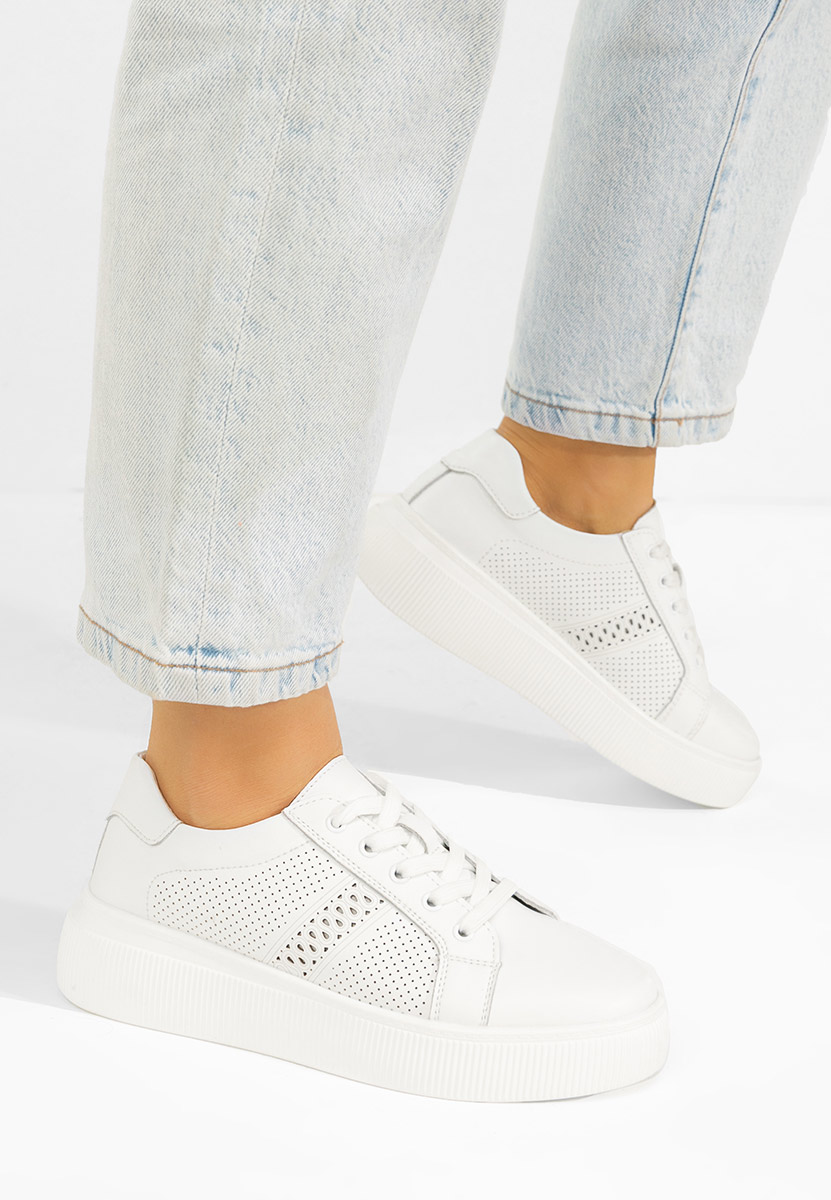 Ofilia fehér női bőr sneaker
