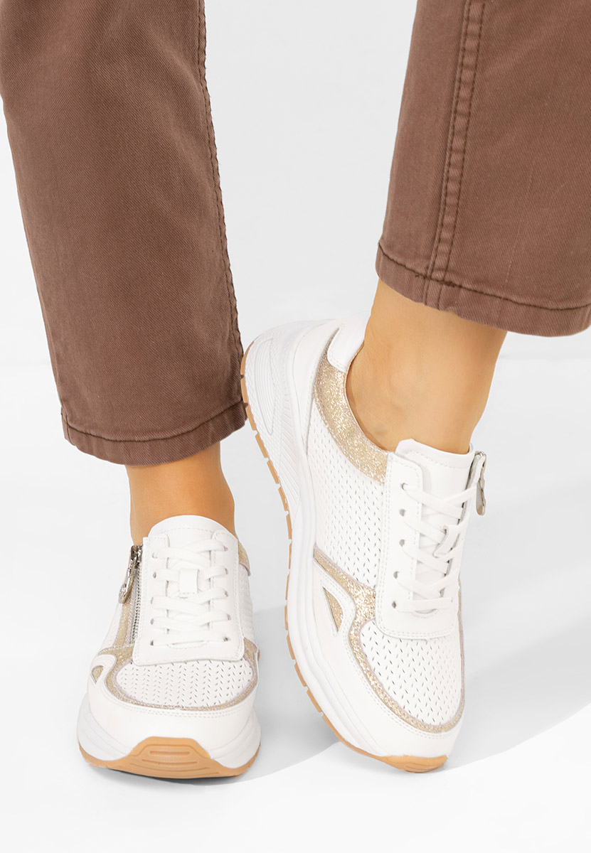 Penelopia fehér női bőr sneaker