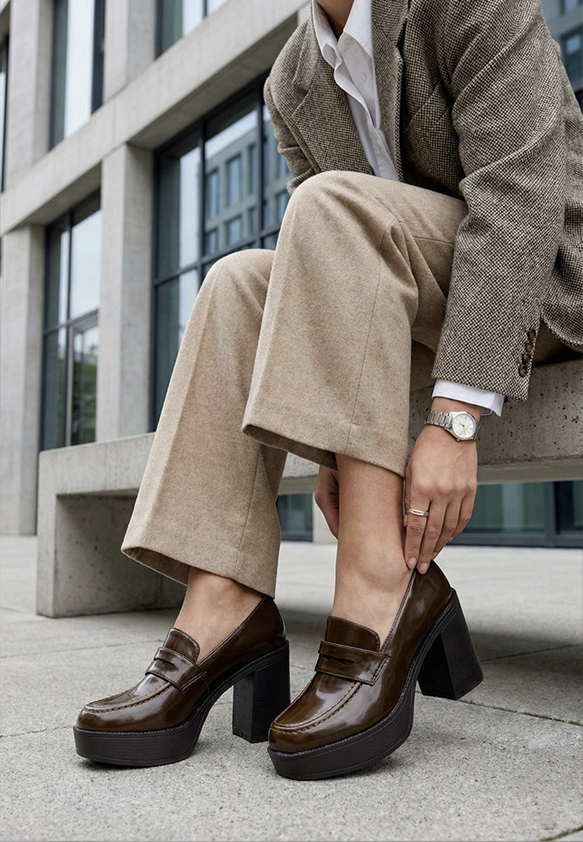 Meilani barna női loafer cipő