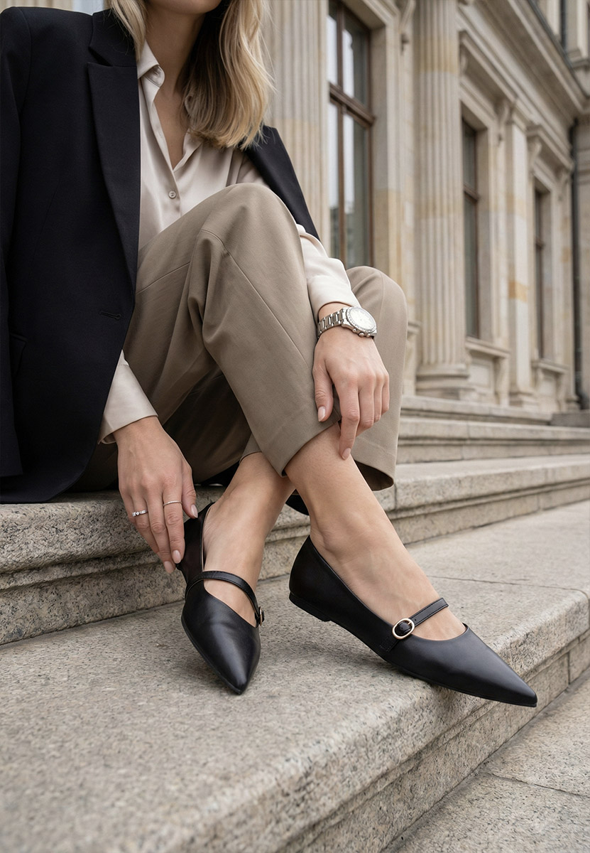 Izaura  hegyes orrú balerina