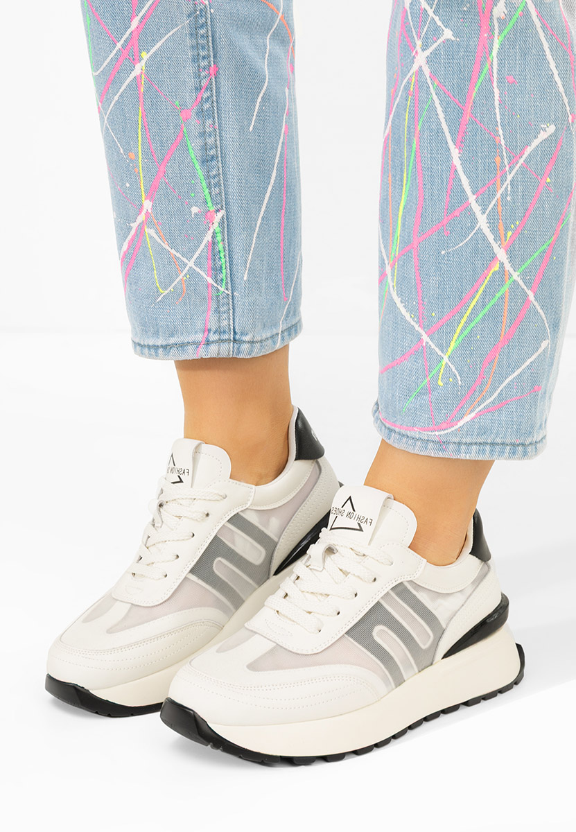 Vladia v2 bézs női bőr sneaker