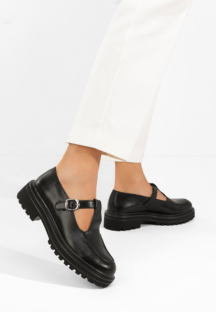 Lorinna fekete női casual cipő