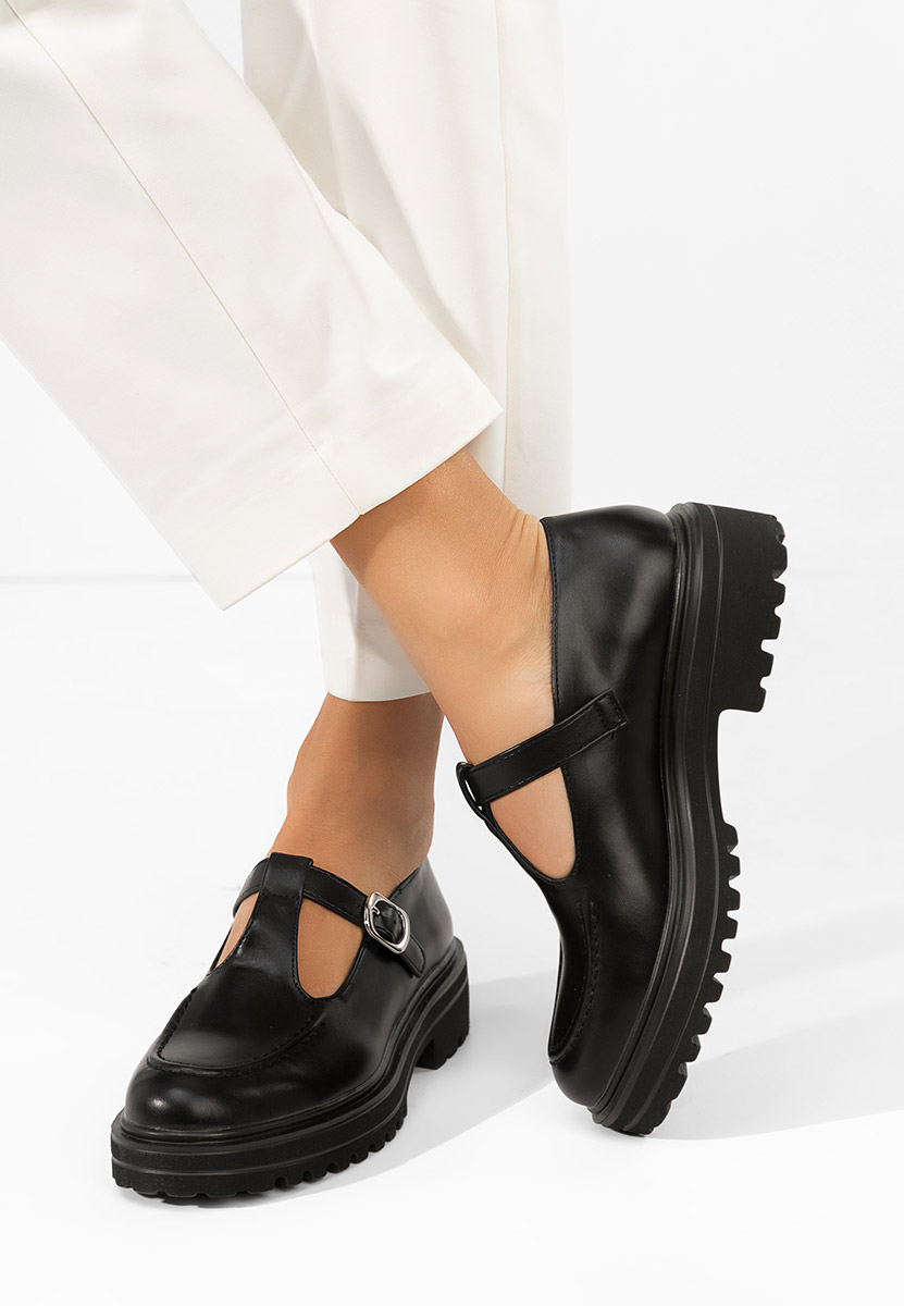 Lorinna fekete női casual cipő