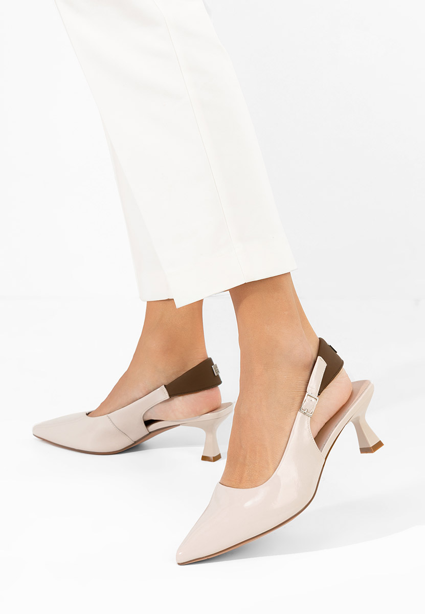 Liviana bézs női szling