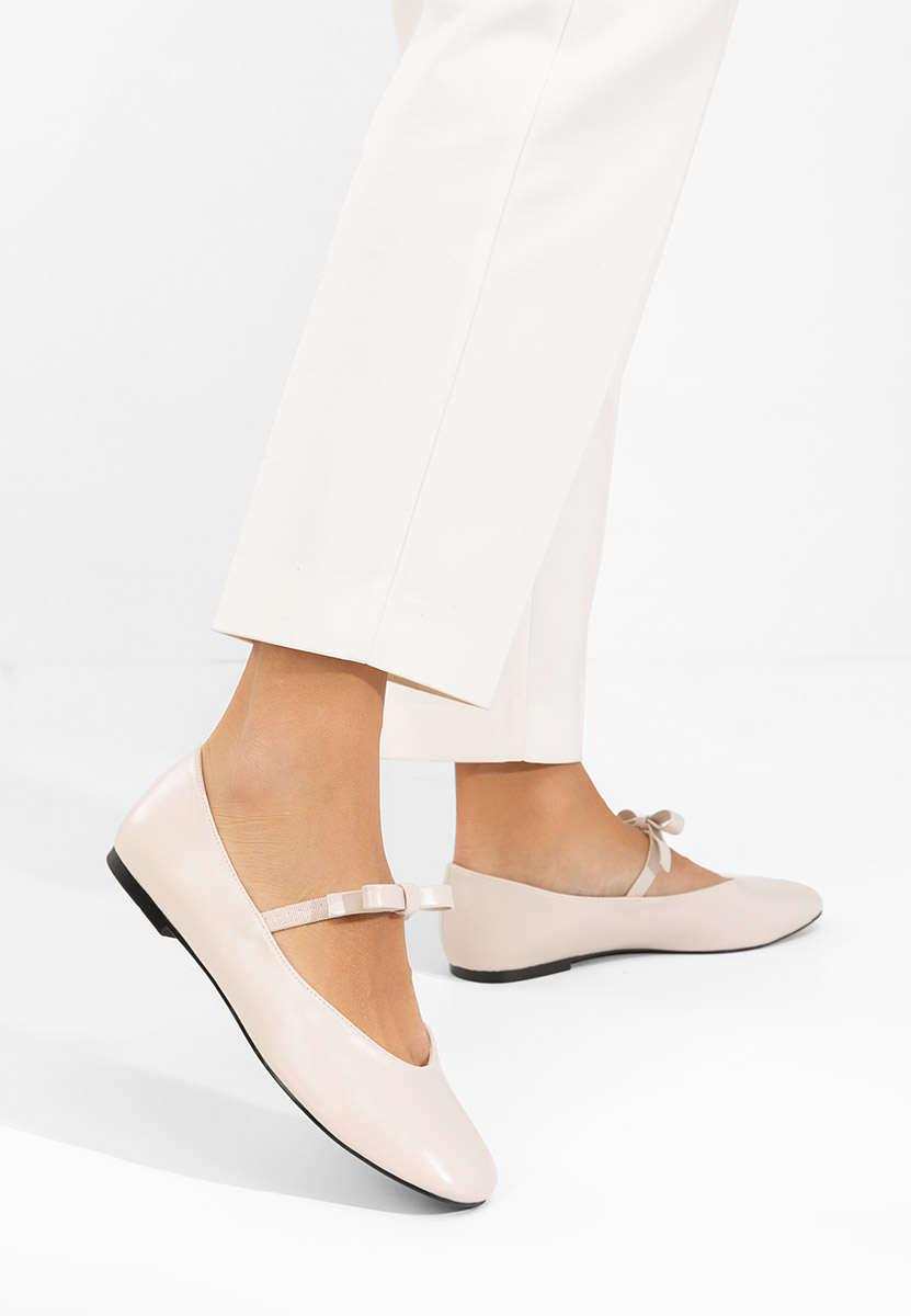 Iviona bézs női balerina