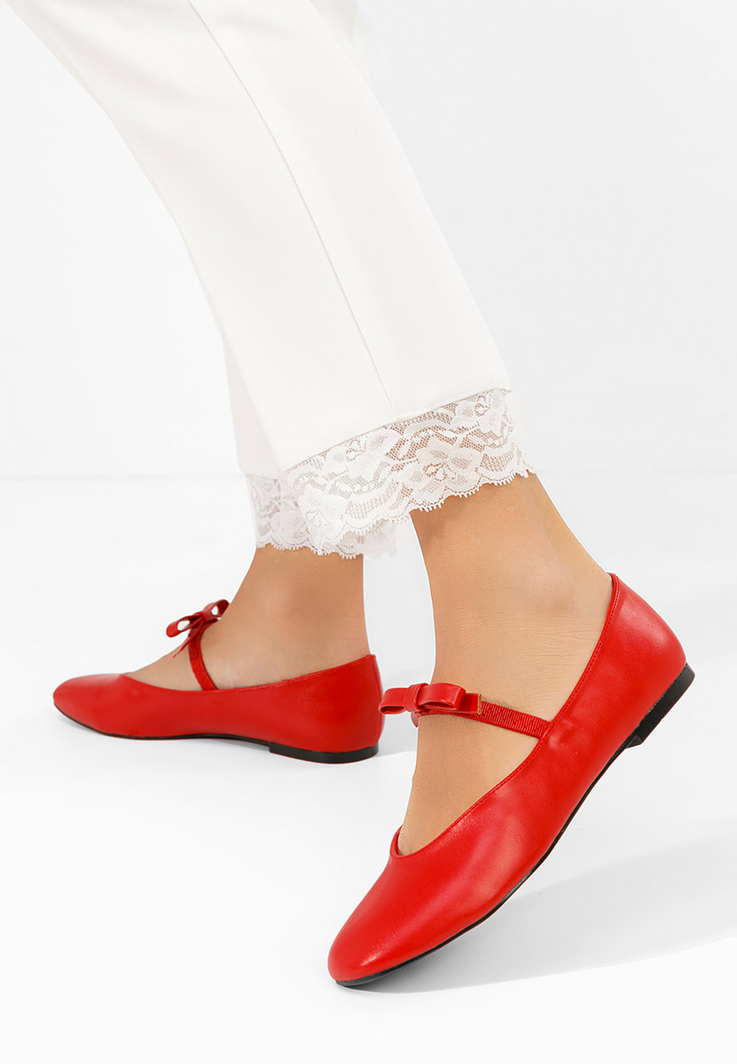 Iviona piros női balerina