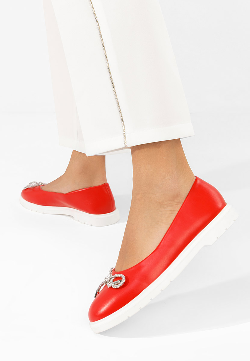 Simonna narancssárga női balerina