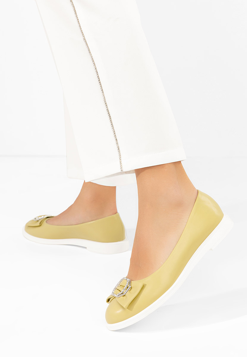 Briania sárga női balerina