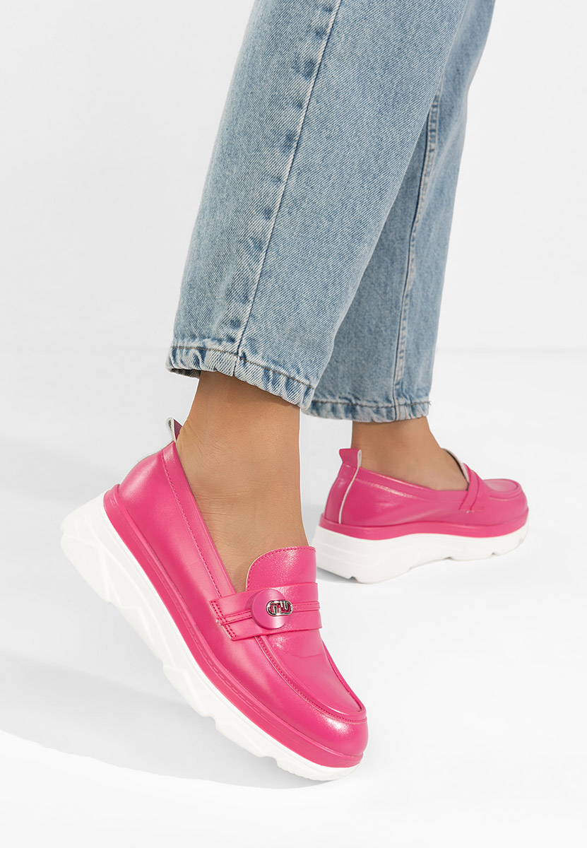 Anhelica fuxia platform mokaszin