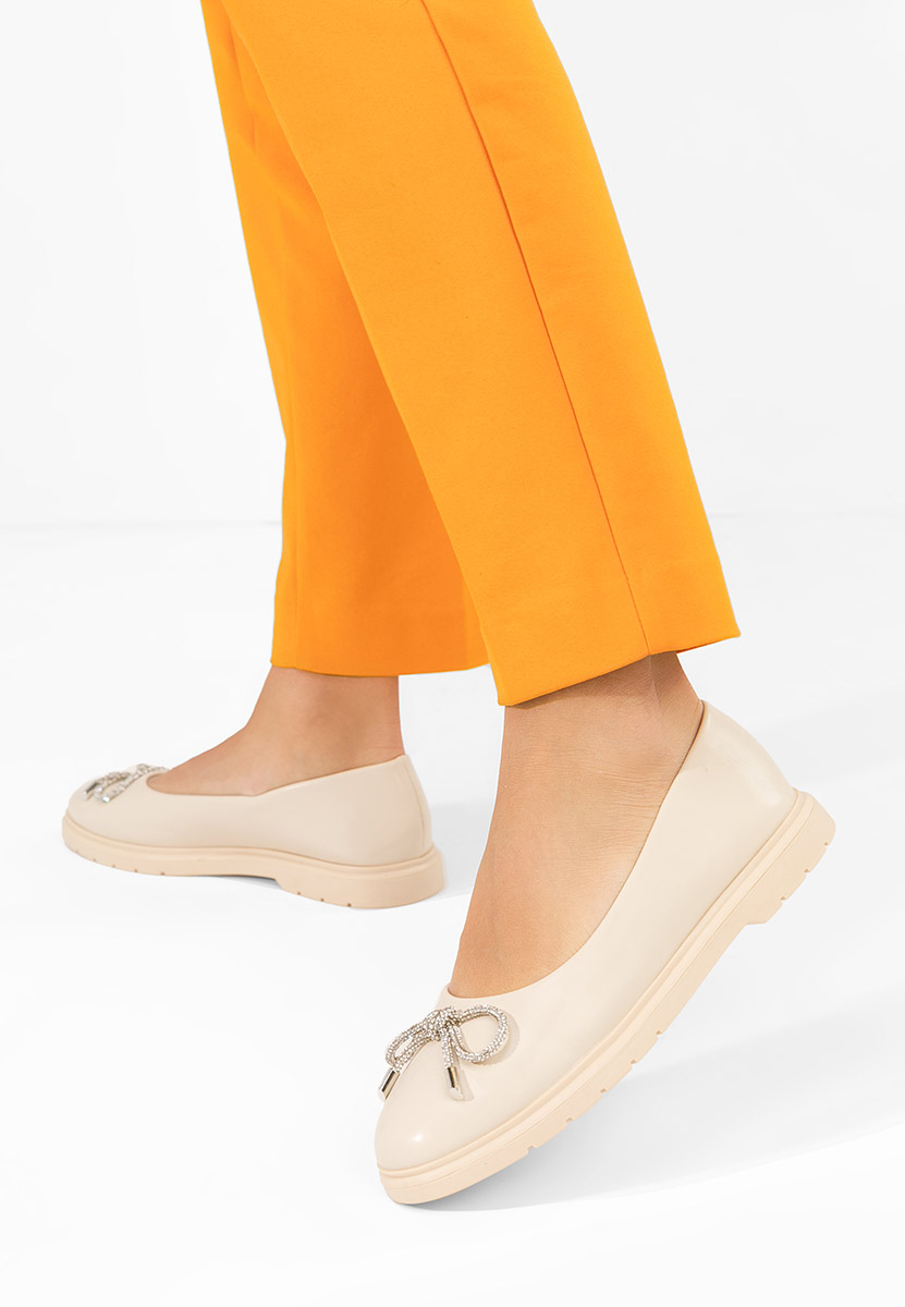 Simonna bézs női balerina