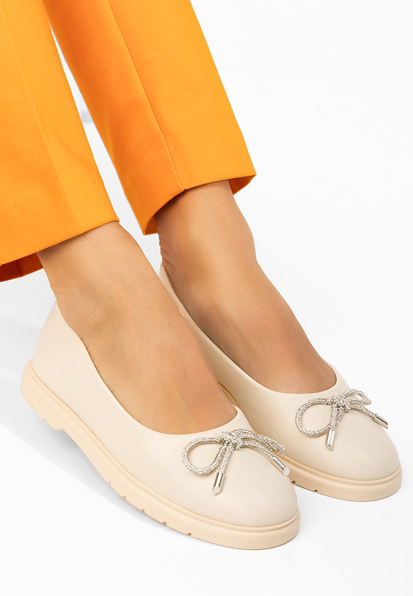 Simonna bézs női balerina