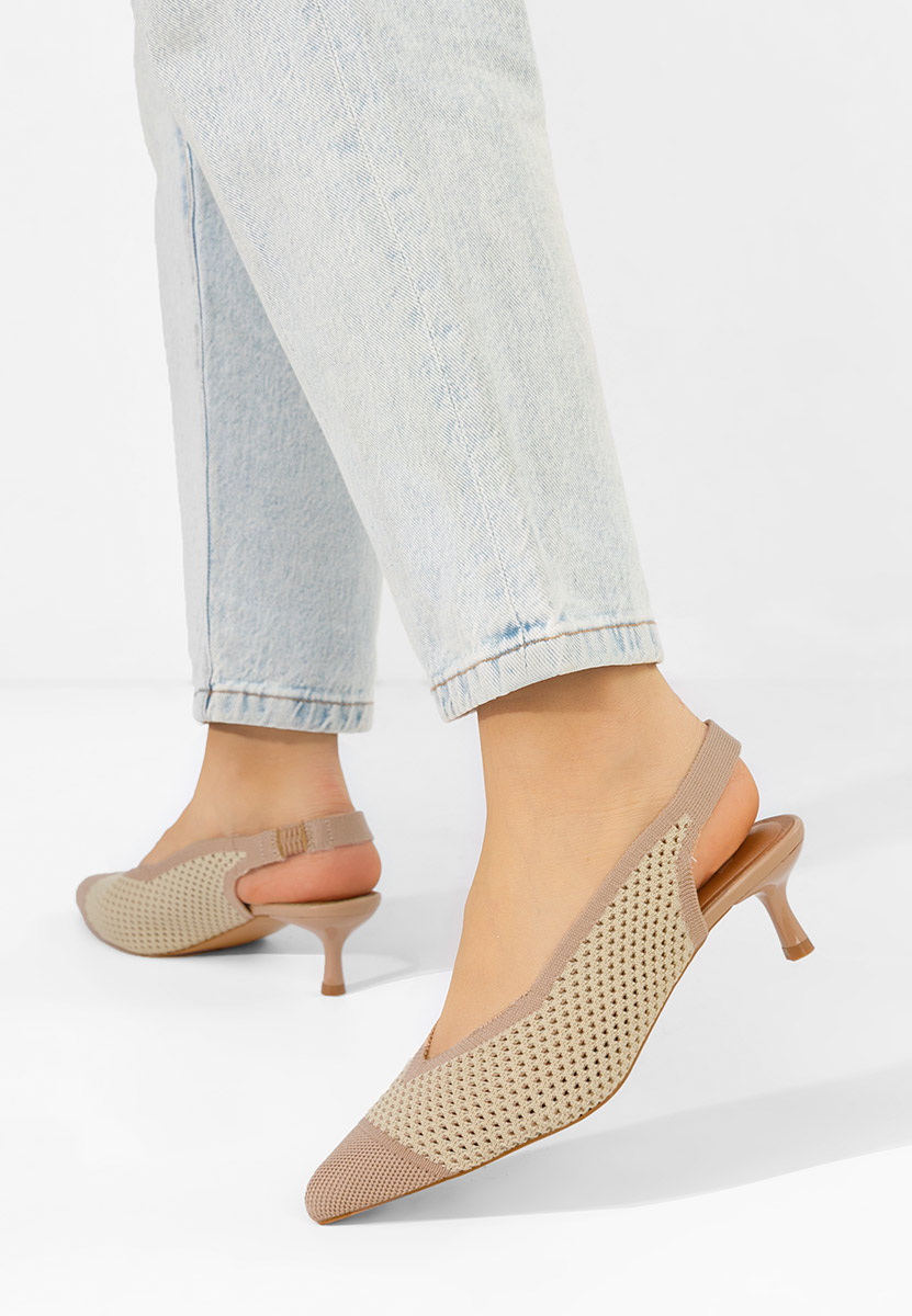 Jimenia bézs női szling