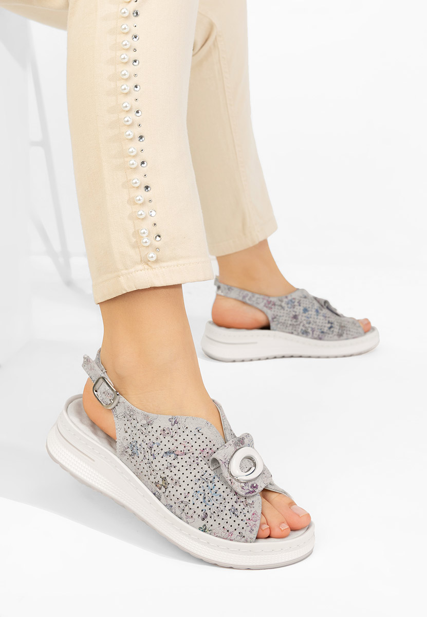 Calora sokszínü női bőr szandál