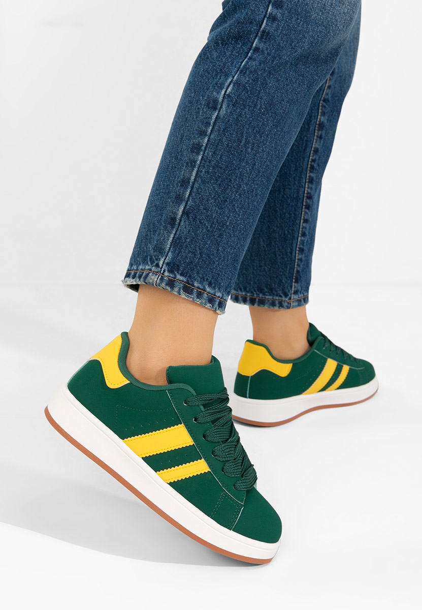 Antoneta zöld női tornacipő