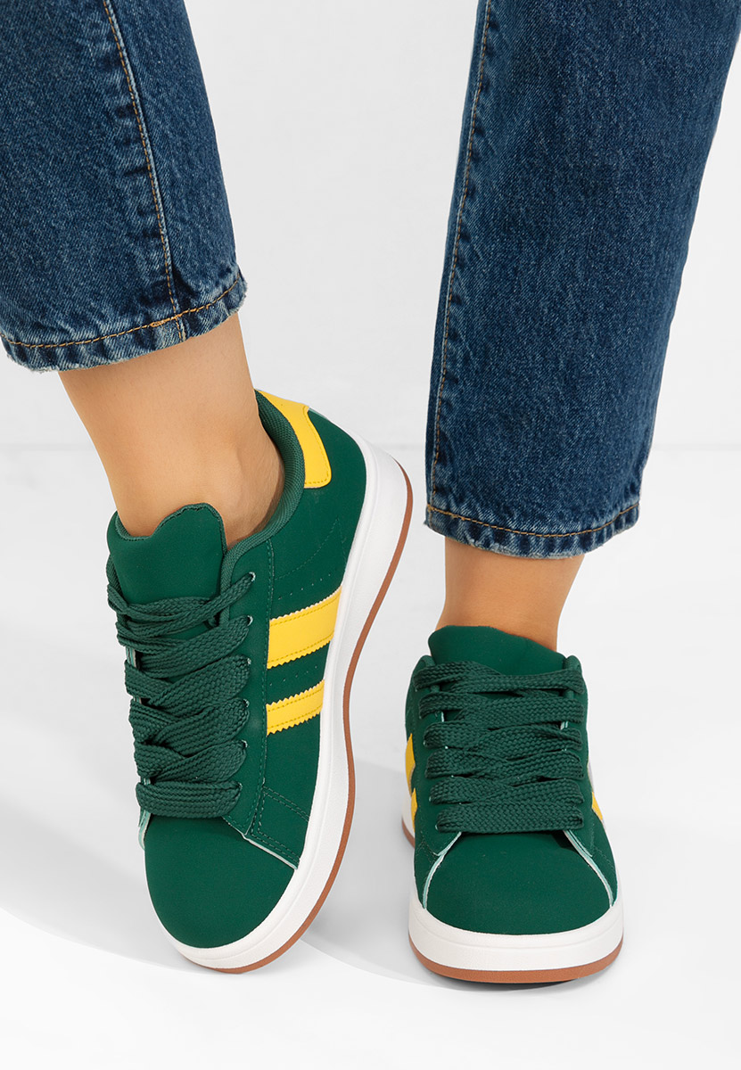 Antoneta zöld női tornacipő