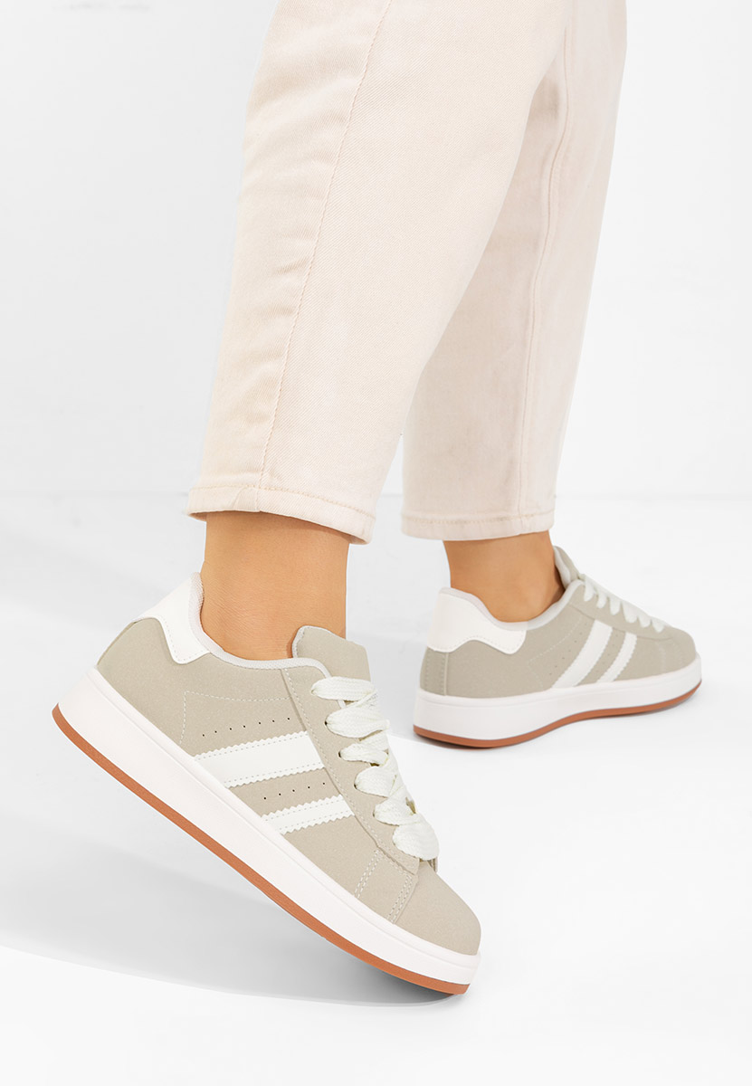 Antoneta bézs női tornacipő